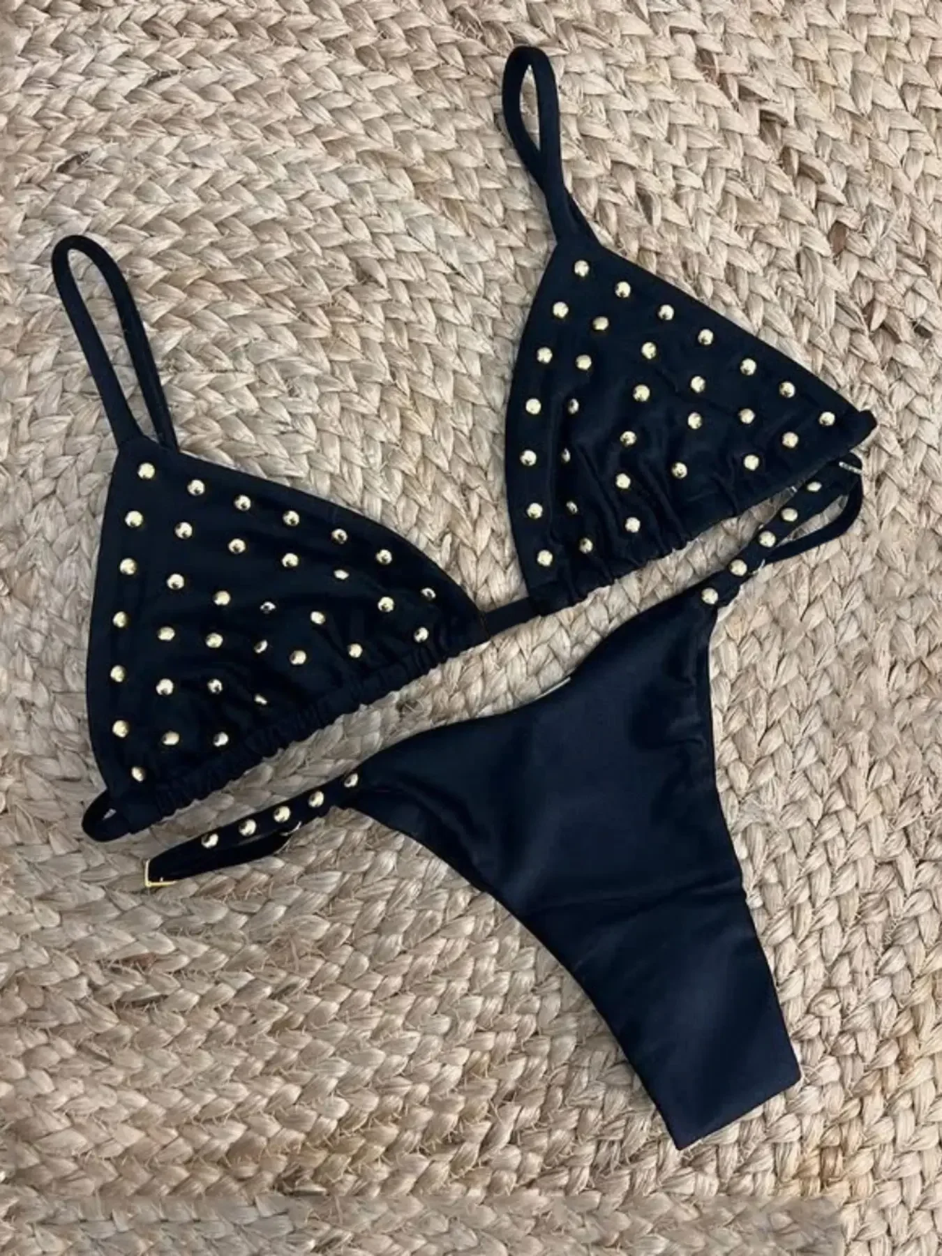 

2025 Sexy Braide Micro Bikini Set Swimsuit Strap Biquini Women Swimwear Bathing Suit New Color Match Holiday Beachwear Female