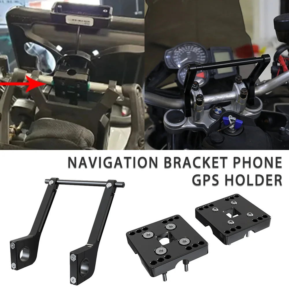 

Motobike Navigation Roadbook Mounting Arms GPS Navigation Holder Mount Bracket For BMW R1200GS R1250GS LC Adv F900R CRF1000L