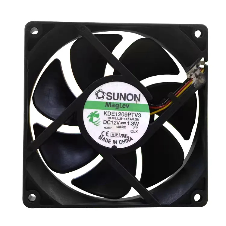 

ORIGINAL KDE1209PTV3 12V 1.3W 9025 90*90*25mm NEW COOLING FAN RADIATOR
