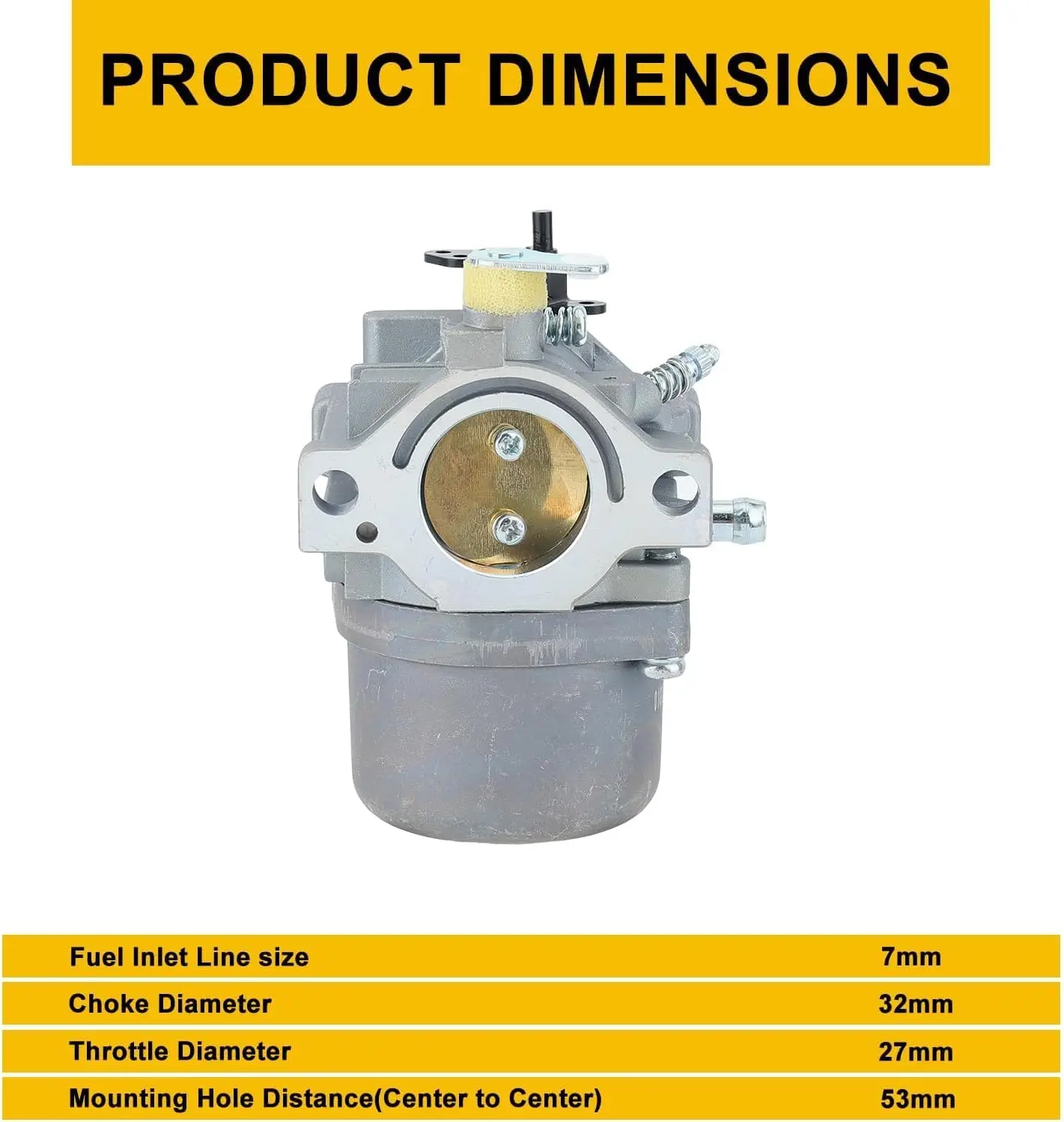 799728 Carburetor + 496894S Filter for Brigs and Straton 12.5HP lmt 5-4993 498027 498231 499161 494502 494392 495706 498134 Cra 4