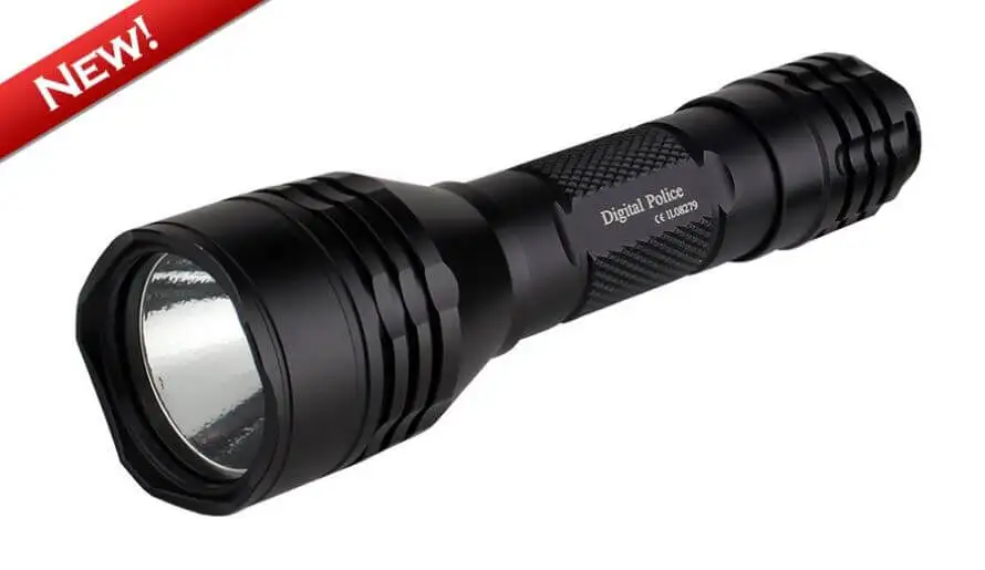 Wolf-Eyes Digital Police Ultra Tactical Flashlight