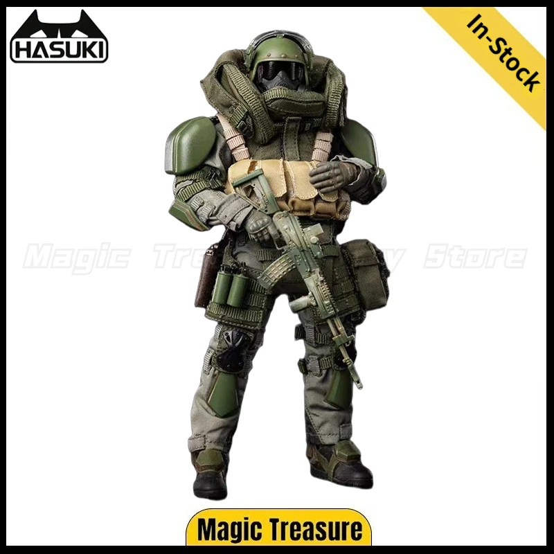 【En Stock】 figura de acción Original HASUKI LYNXPULSE SALVO SA02 1/12 FORTRESS COLOSSUS UNKNOWN OPERATOR modelo juguete para regalo