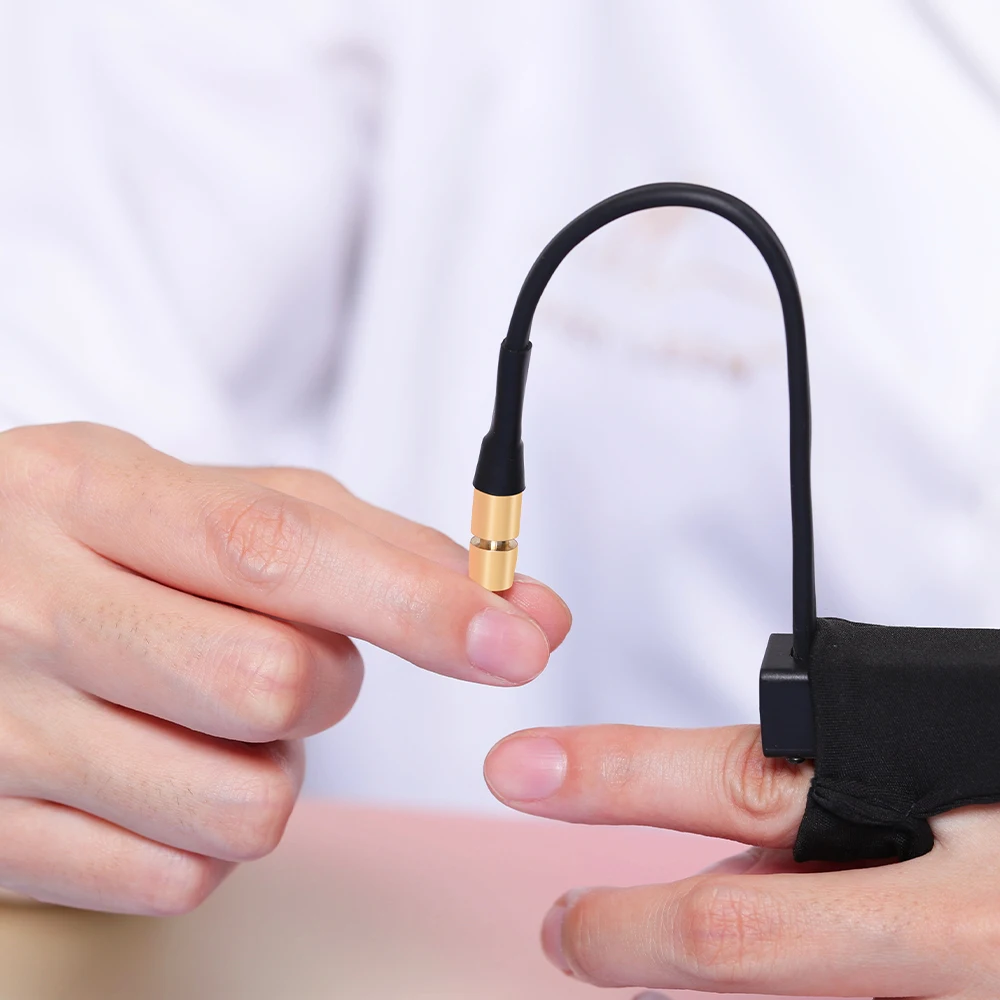 핑키 림 맞춤형 로고 전문가용 UV LED 속눈썹 경화 램프 (속눈썹 연장용 핀셋 포함)