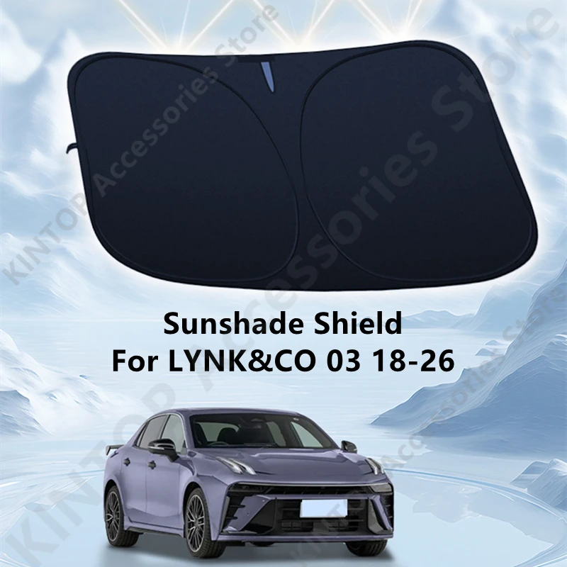 

For LYNK&CO 03 18-26 Sunshade Shield,Sunscreen And Insulation Interior Modification Protection Items Accessories Refit