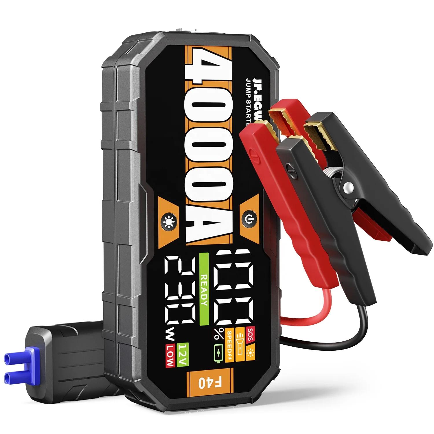 for 4000A Newest 65W Power Bank Car Jump Starter Multi Function Portable 12V Lithium Battery Charger Jumper Booster Safe Tool