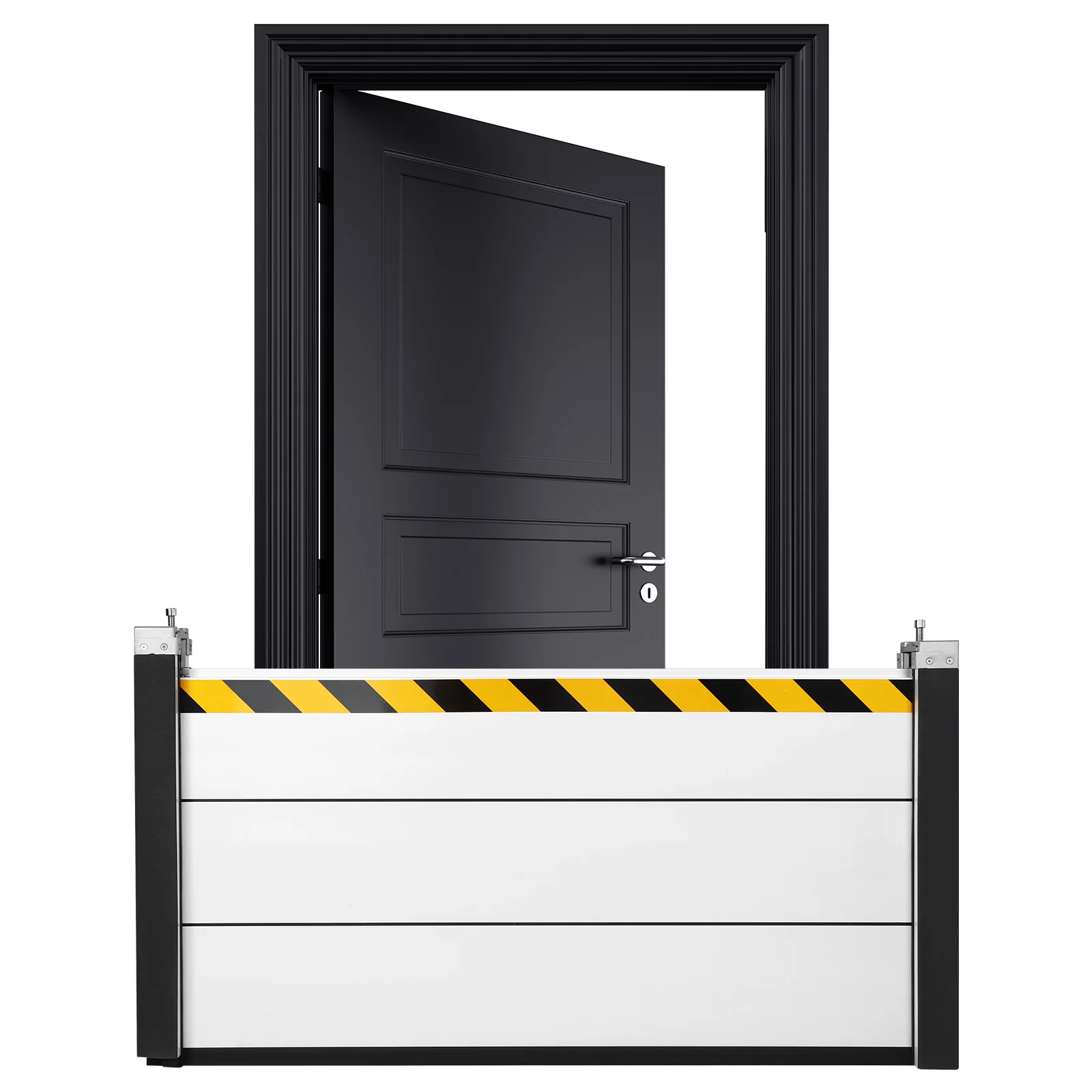 

Aluminum Flood Barrier 48.03x23.62in Flood Door Unit Module Flood Protection Baffle for Gates Subways Factories Garages Roads