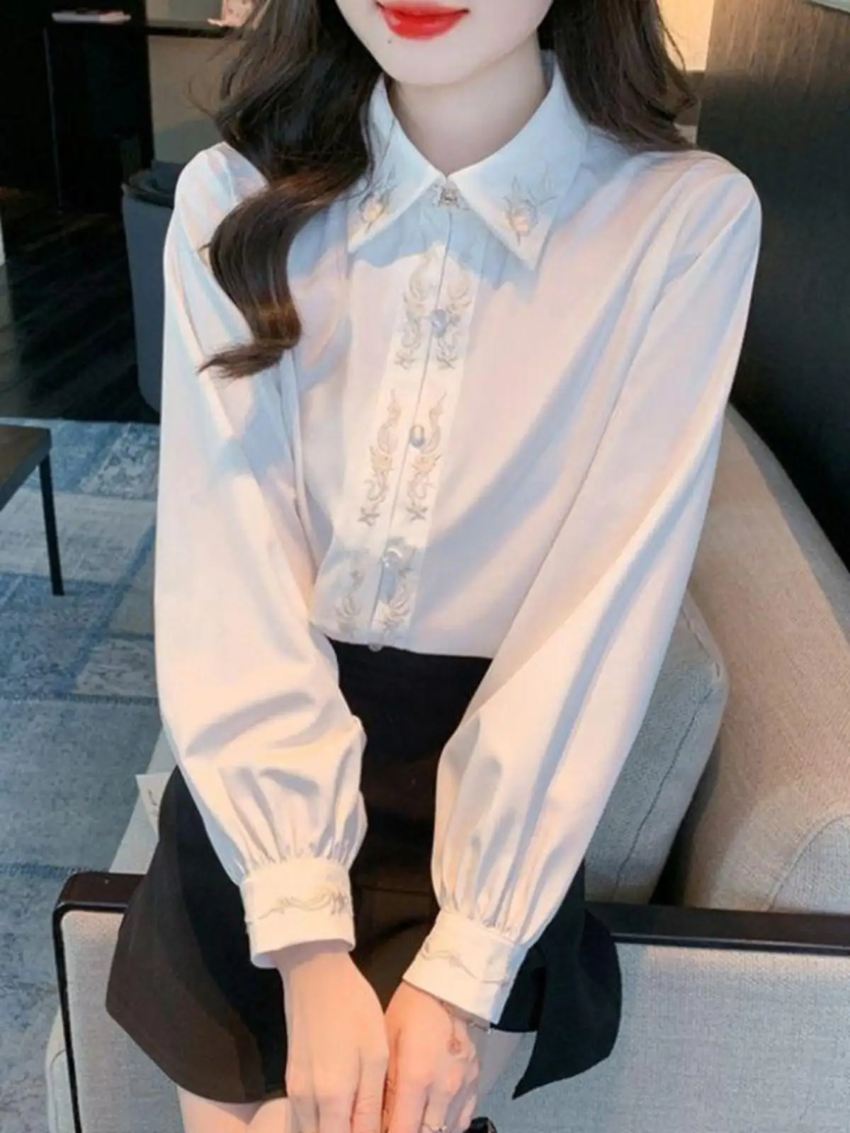 new-chinese-sle-women's-long-sve-embroidered-irt-hanfu-spring-faion-design-sensation-national-trend-tailed-ski