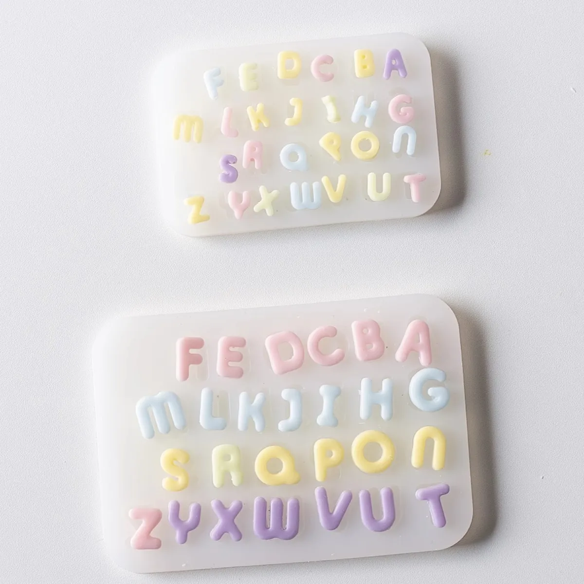 Letter silicone mold food grade fondant cake mold DIY cake decoration supplies