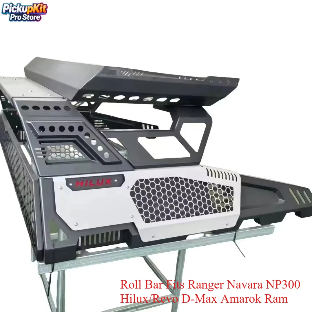 

Heavy Duty Double Tube Steel Roll Bar for 4x4 Pickups Fits Ranger Navara NP300 Hilux/Revo D-Max Amarok Ram