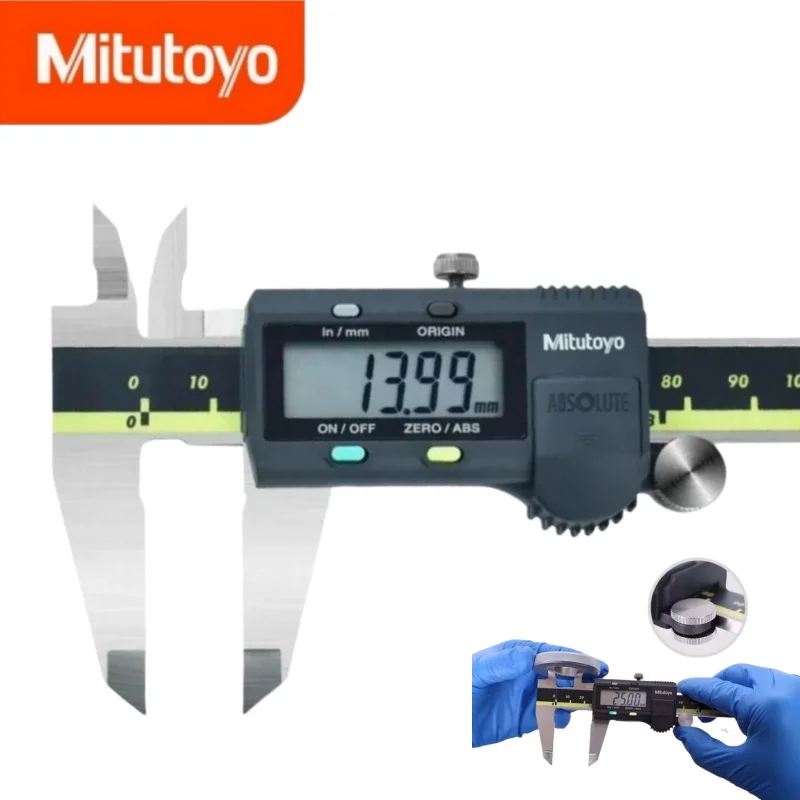 

Mitutoyo Digital Caliper LCD Vernier Calipers 6inch 150mm 500-196-30 200mm 300mm Caliper Measuring Tools Stainless Steel New