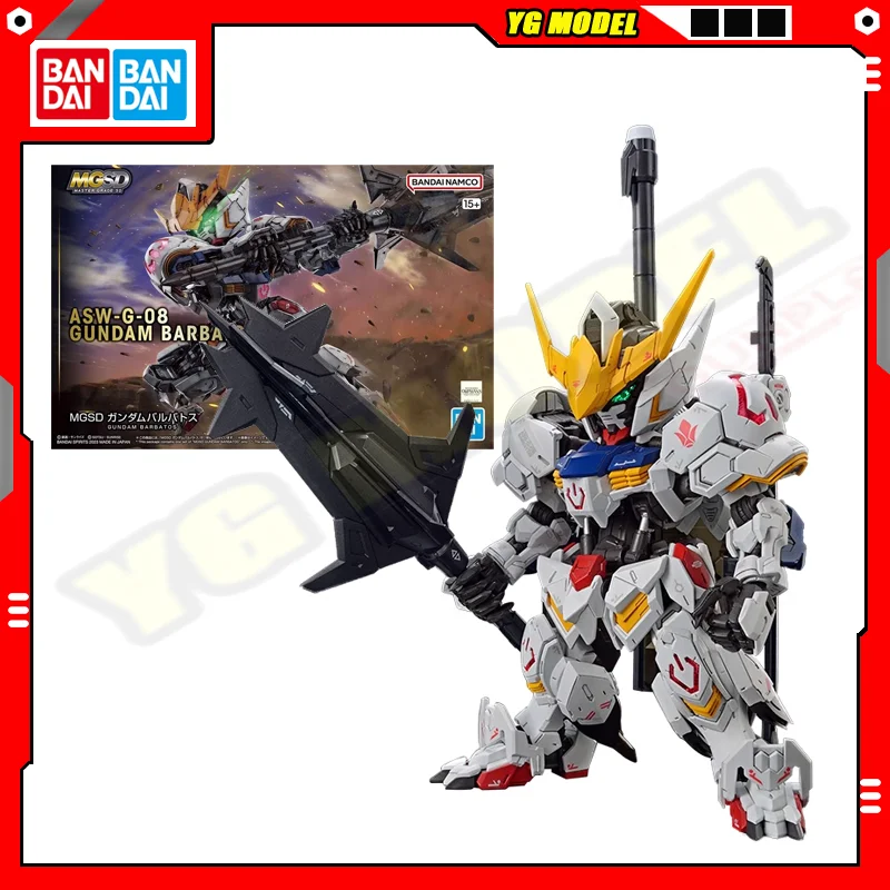 

BANDAI MGSD Gundam Barbatos Q-version ASW-G-08 Edition Standard Model Kit Assembly Strike Freedom Unicorn Figures Original