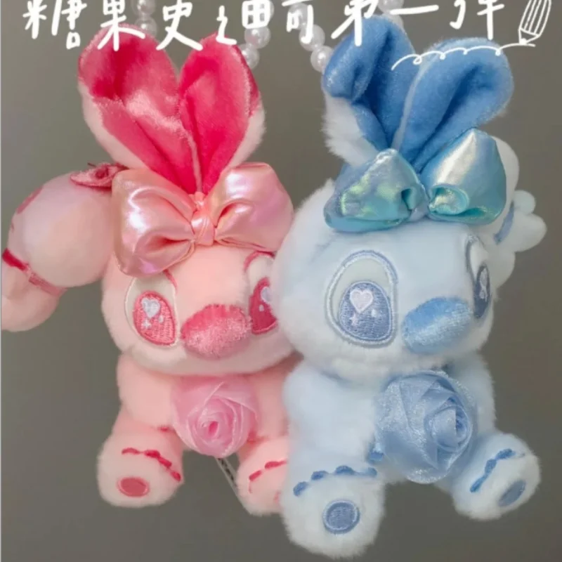 

In Stock Original Hot Toys Stitch Candy Stitch Cosbi Blind Box Second Bullet Figure Ornament Bag Pendant Collection Gift Toys