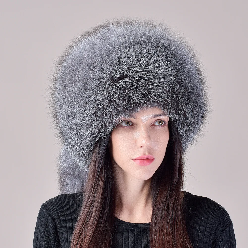 2025-nouveau-100-naturel-fourrure-de-renard-chapeau-femmes-casquette-epais-hiver-chaud-chapeau-femme-mode-pour-les-femmes-chapeau-avec-cache-oreilles-chapeau