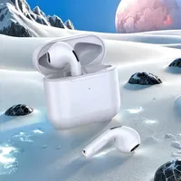 Pro4 TWS Bluetooth Headphones 9D Stereo Wireless Earphones InEar HiFi Earbuds HandsFree Headset With Microphone For Xiaomi