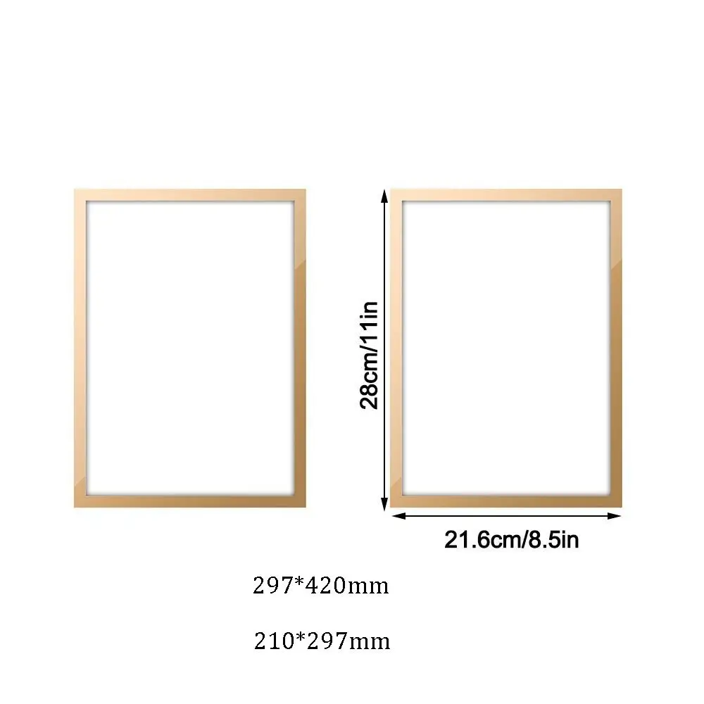 Magnetic Photo Frame Display Board for Artwork and Certificates