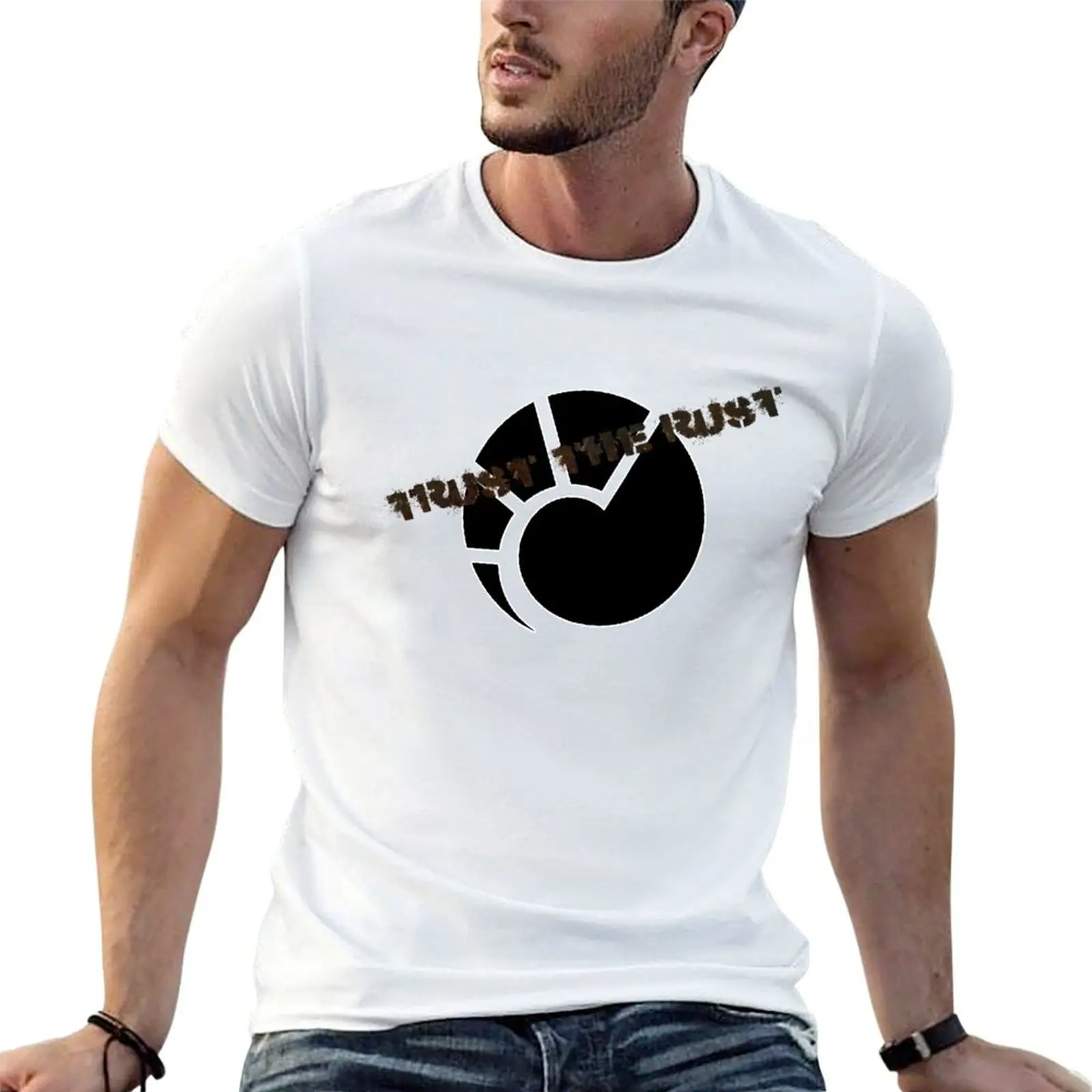 EVE Online Trust the Rust T-Shirt Basic Casual Short Sleeve Cotton Shirt