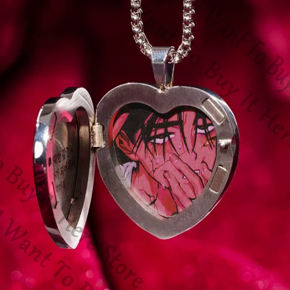 Genuine Anime Alien Stage Ivan Till Luka Hyuna Mizi Sua Cosplay Cartoon Love Frame Metal Pendants Widget Accessories Fans Gift