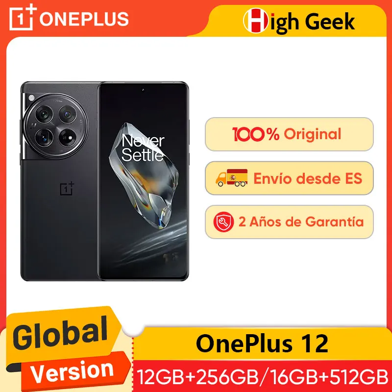 Global Version OnePlus 12 Snapdragon 8 Gen 3 100W SUPERVOOC 50MP Main Camera 5400mAh Battery 6.82