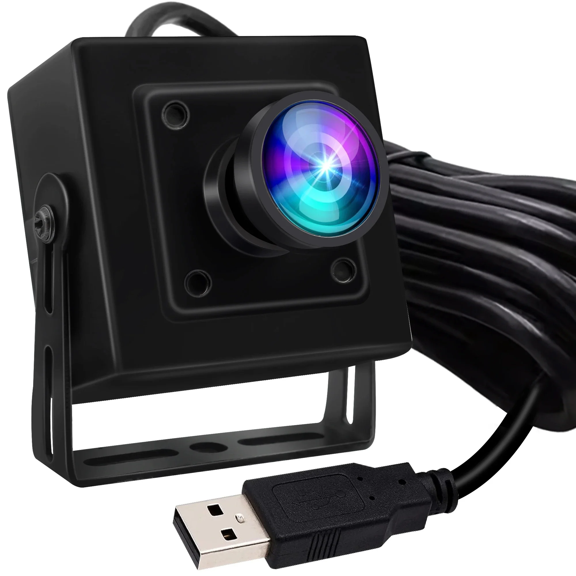 

SVPRO USB-камера с глобальным затвором, 5 МП, 50 кадров в секунду, 1080P, 60 кадров в секунду, высокоскоростная веб-камера, широкоугольная компьютерная камера с объективом без искажений