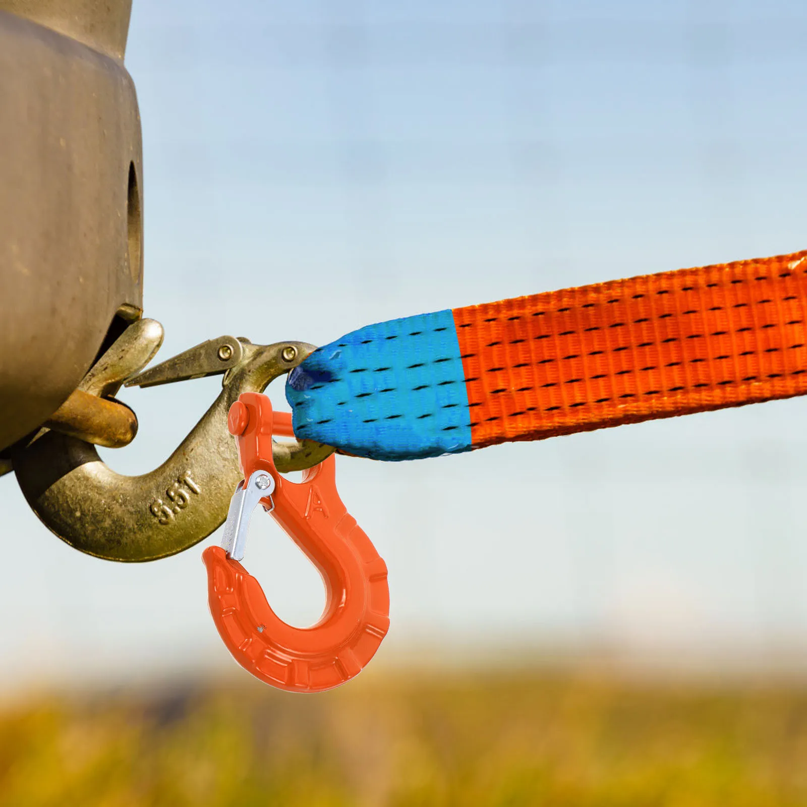 

Heavy Duty S-Shape Winch Hook 3/8 Inch For Boat Trailer Rv Offroad Towing Recovery Cable Stopper Replacement