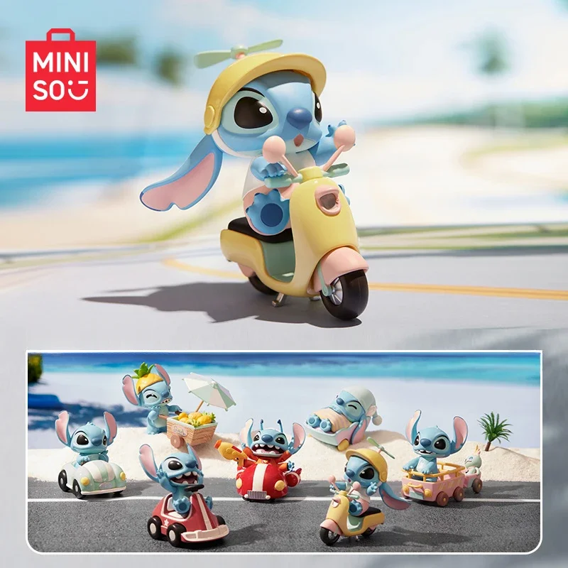 

MINISO Blind Box Disney's Lilo & Stitch Changyou Series Children's Toys Birthday Gift Anime Kawaii Model Desktop Decoration