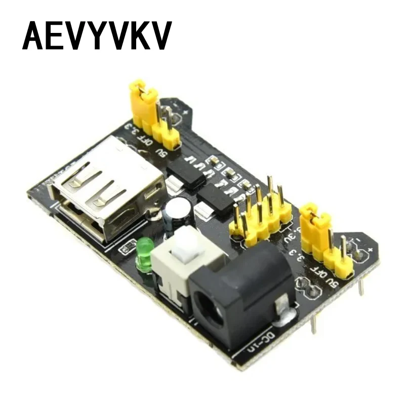 1pcs MB102 Breadboard Power Supply Module 3.3V 5V Solderless Bread Board DIY for Arduino