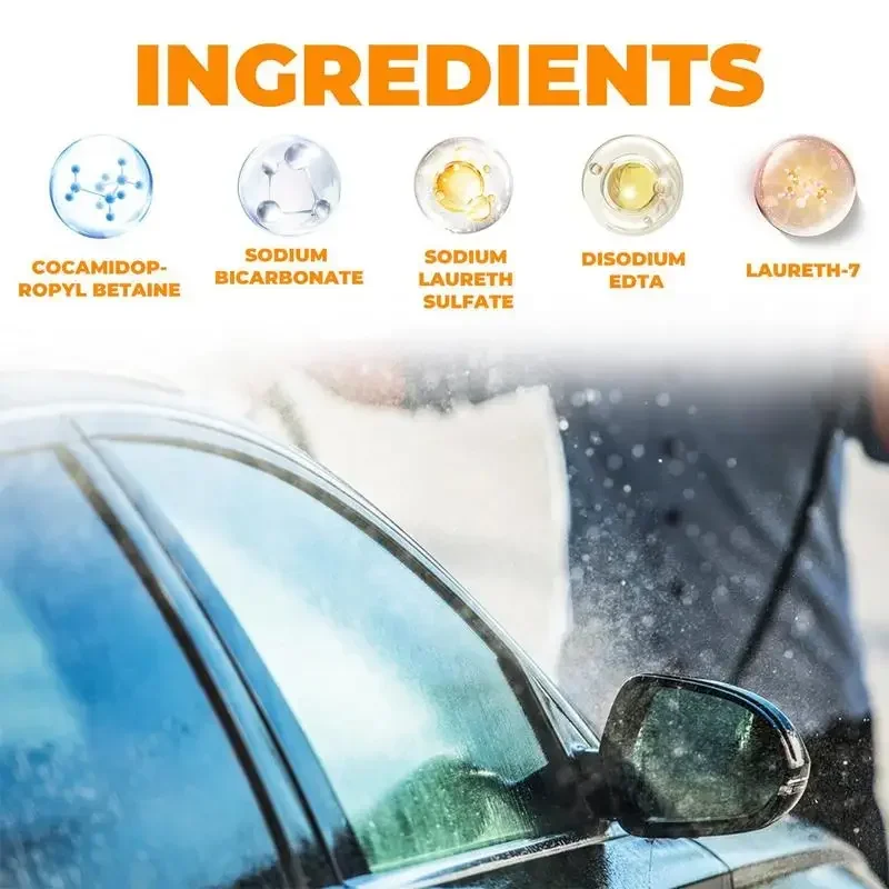 Car Interior Cleaner Gentle Car Wash Shampoo Headliner Cleaner For Car Interior Non-greasy Waterless