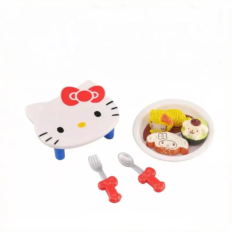 New Product In Stock Kt Cat Coffee Shop Blind Box Miniature Toy Scene Desktop Decoration For Fans' Holiday Surprise Gift view 6