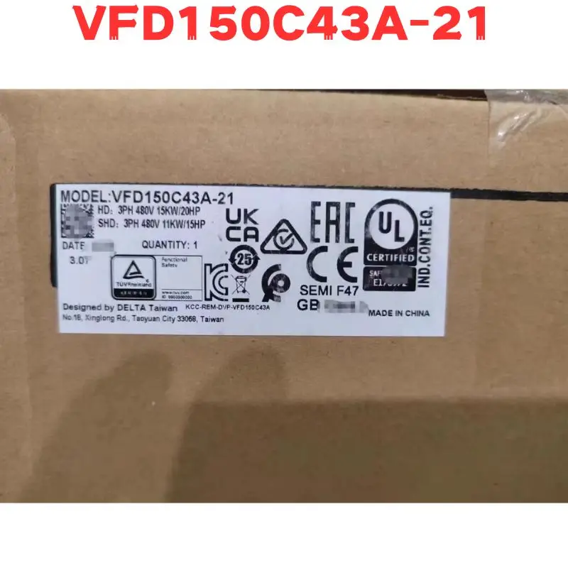 

New Original VFD150C43A-21 VFD150C43A 21 Inverter 15KW