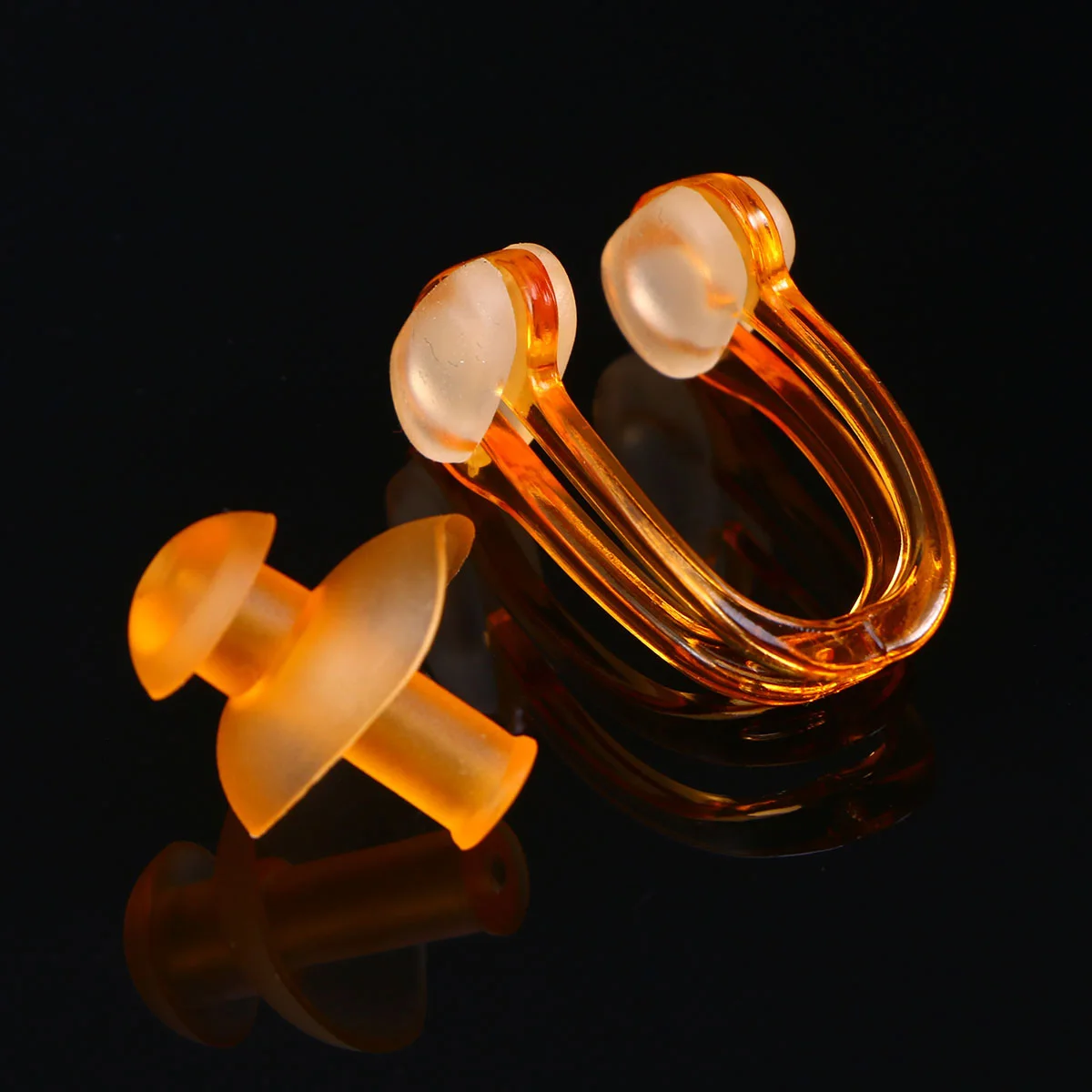 مشبك أنف من السيليكون المقاوم للماء للسباحة للاستحمام والتدريب على الرياضات المائية - تصميم ناعم ومريح ومضاد للتسرب #6