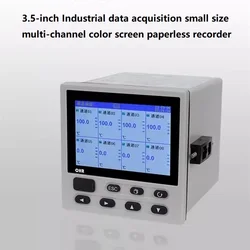 small size multi-channel color screen paperless recorder Industrial data acquisition