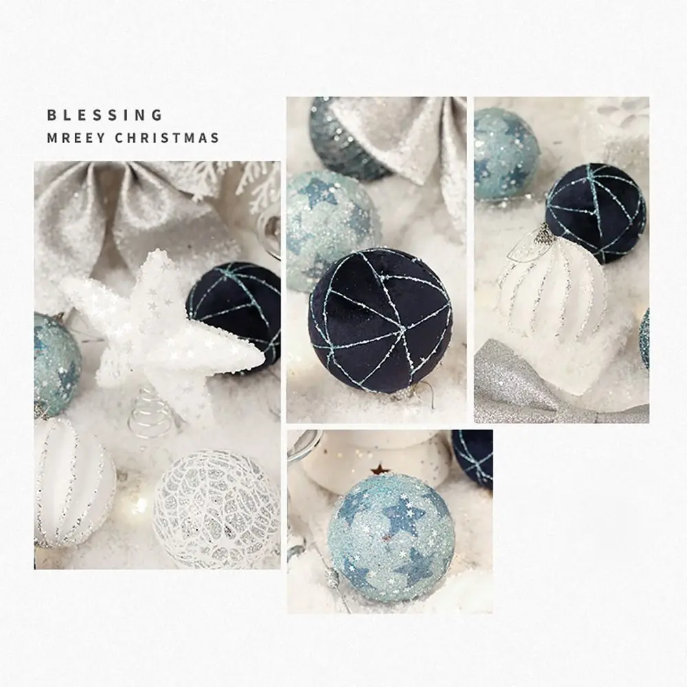 

18 шт. милые пластиковые елочные украшения ремесла Рождественский подарок Рождественские подарки коробки кулон DIY подвесной орнамент