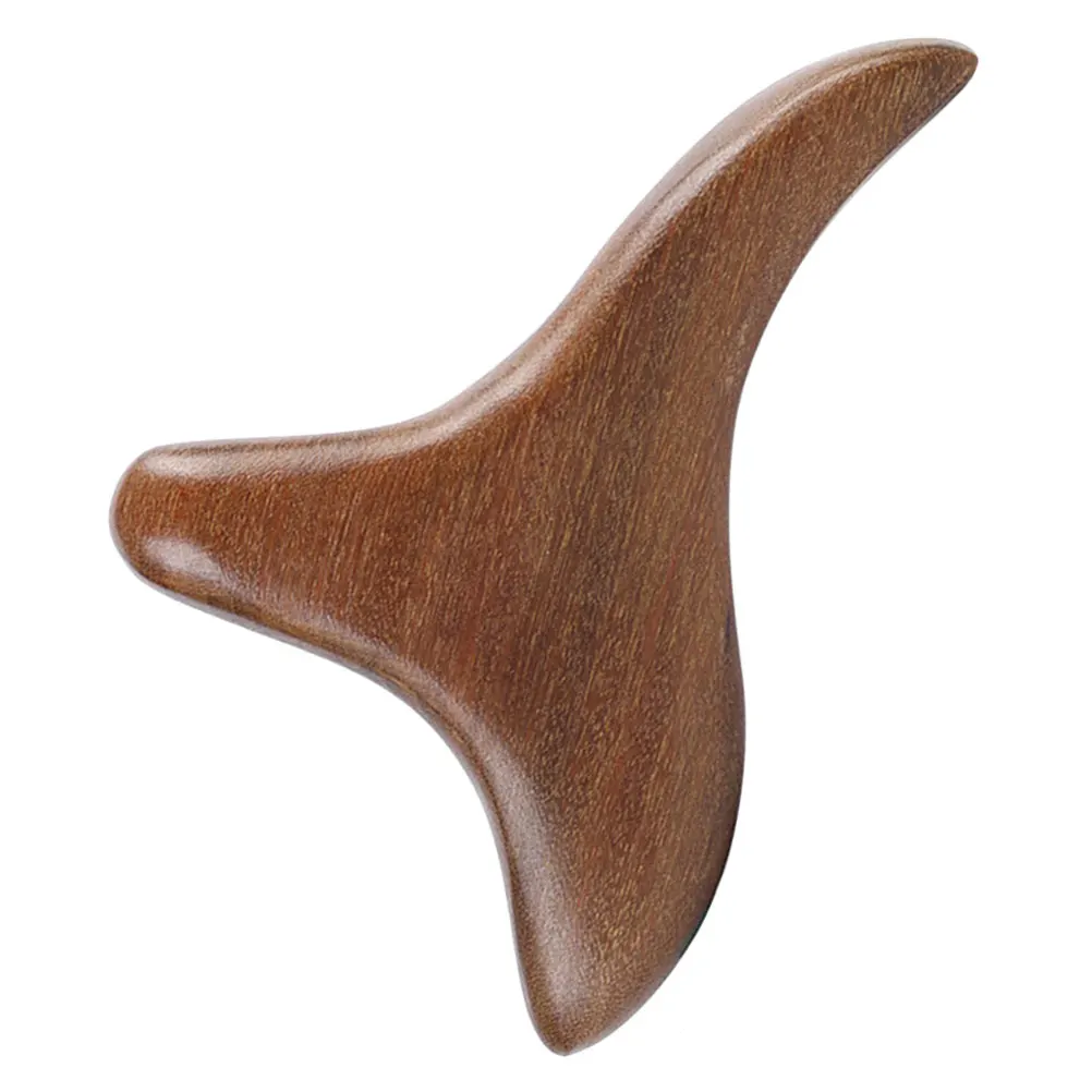 

Golden Sandalwood Massage Stick Multifunctional Wood Therapy Roller For Foot Hand Neck Back Acupressure Portable Gua Sha