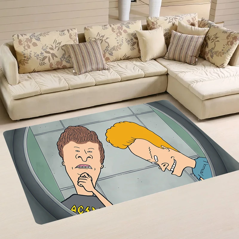 

Living Room Mats Funny B-Beavis and Butt Head Carpets Home Carpet Entrance of House Foot Mat Rugs Balcony Kitchen Rug Door Bath