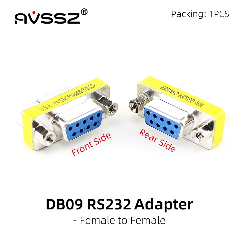 Штырьковый адаптер AVSSZ DB15 DB9, Переходник VGA-VGA RS232 DB15-DB15 DB9-DB9, Мужской Женский удлинитель
