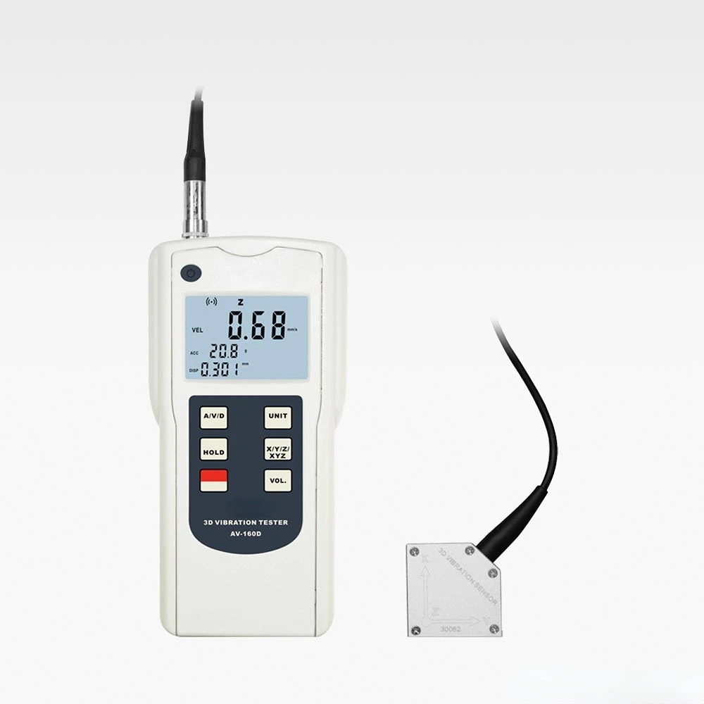 Mini Vibrometer 3D Vibration meter Tester AV-160D price