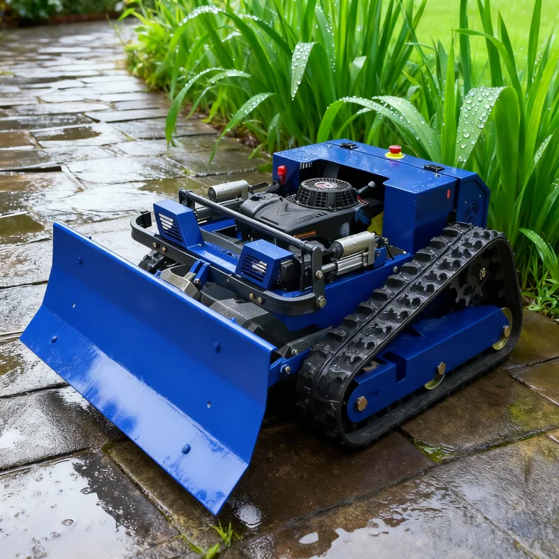 جزازة العشب الأوتوماتيكية اللاسلكية الزراعية المخصصة للتحكم عن بعد جزازة الحديقة الآلية الذكية