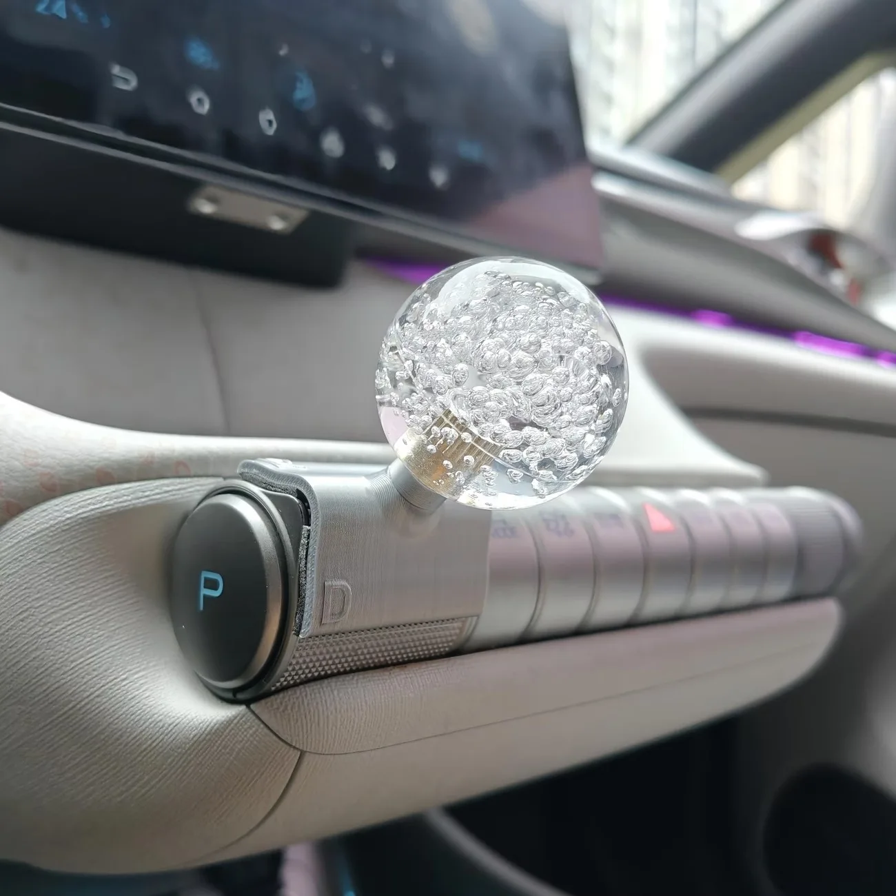 Shift Ball Head Lever Shift Handle Practical Modification Accessories Suitable for BYD Dolphin Seagull Shift Lever Modification