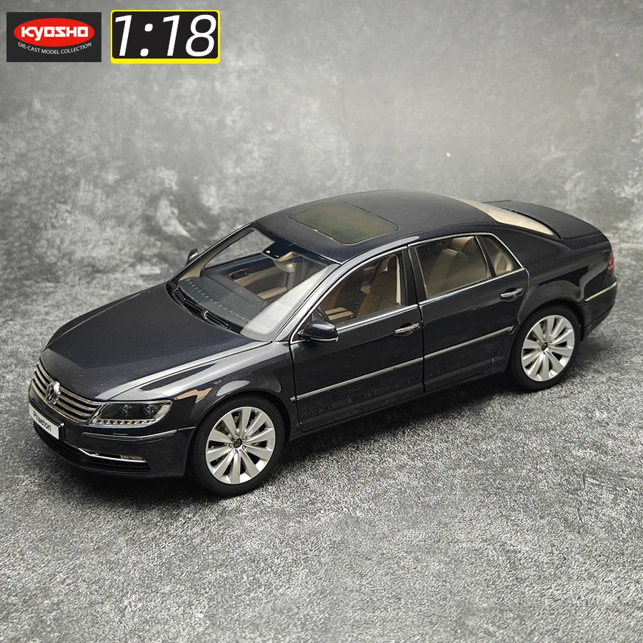 

Модель KYOSHO в масштабе 1/18 Volkswagen Phaeton sedan, металлическое статическое украшение, коллекция, праздничные подарки друзьям