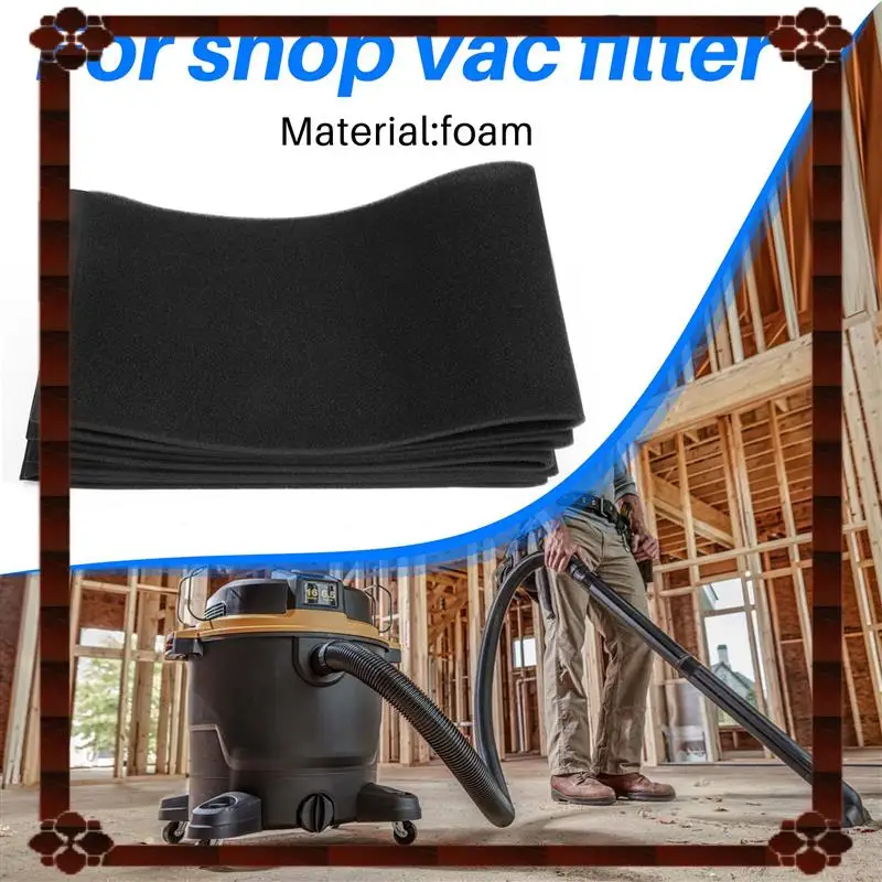 24-часовая доставка, 5 упаковок набора пенопласта 90585 VF2001, пенопластовый фильтр, подходит для большинства пылесосов Shop-Vac, Vacmaster и Genie Shop