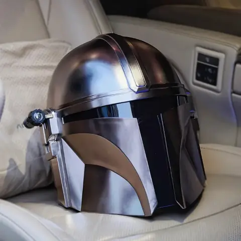Anime Star Wars Adult Cosplay Helmet The Mandalorian Helmet Pvc Mask Christmas Skywalker Rises Mando Bounty Hunter Gift Toys