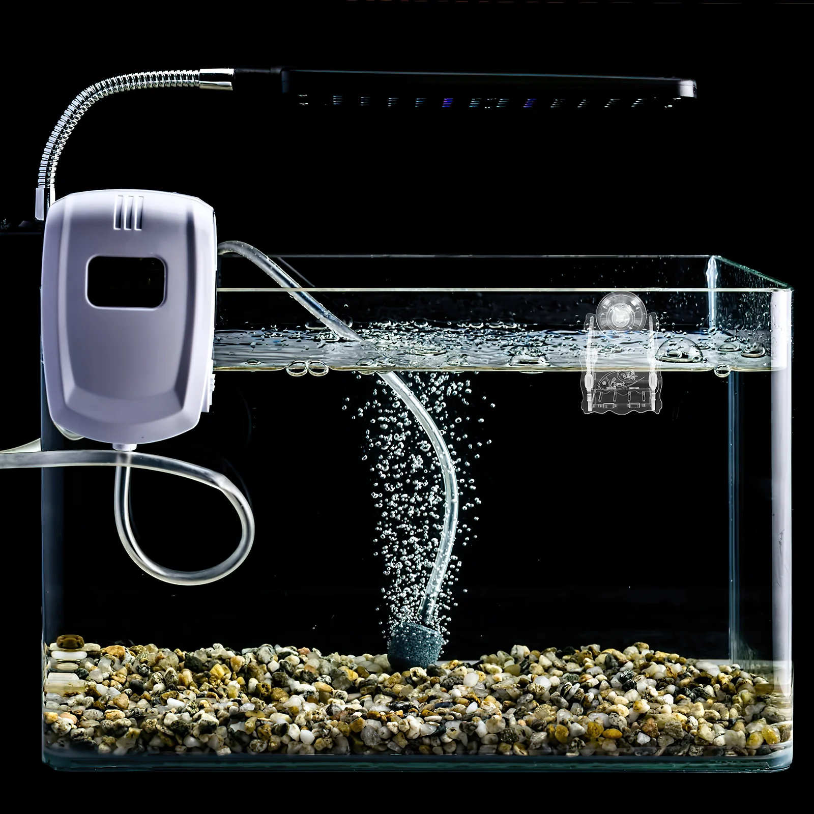 Fish Tank Suction Cup Hanging Plant Holder Transparent Aquatic Plant Pot Aquarium Planter Cup Planter for Fish Tank - Image 5