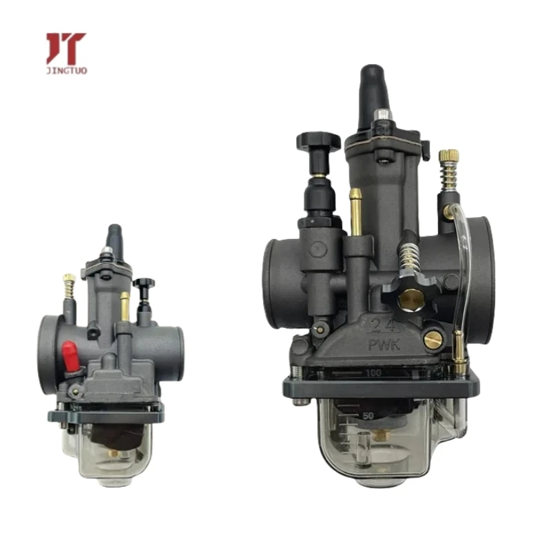 

Black Color And Gray Transparent CNC Low Cover PWK 24 26 28 30 32 34 MM Hon Da Mi Kuni Ya Maha Kei Hin Motorcycle Carburetor