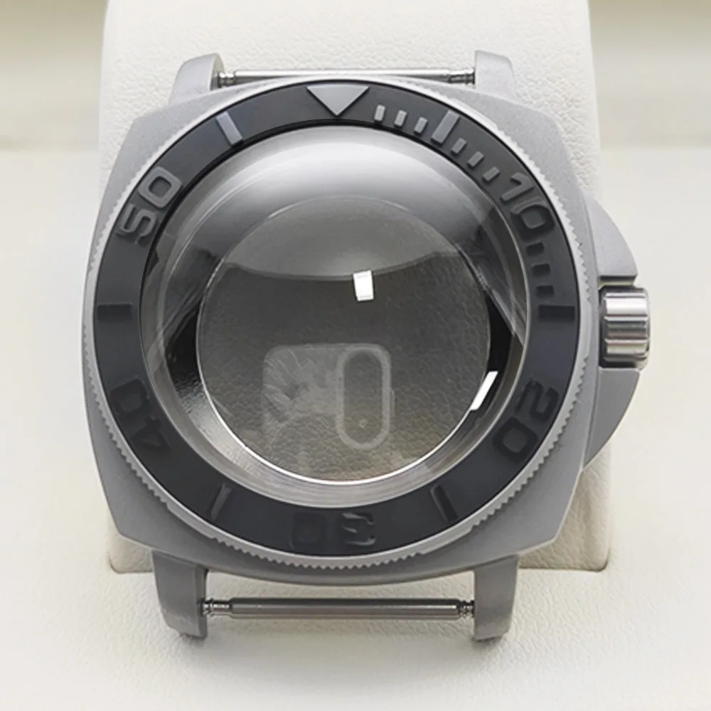 Square 42mm Automatic Case Sapphire Crystal Compatible with NH35 NH36 NH34 4R35 4R36 7S26 Men's Watch Conversion Kit 28.5mm Dial