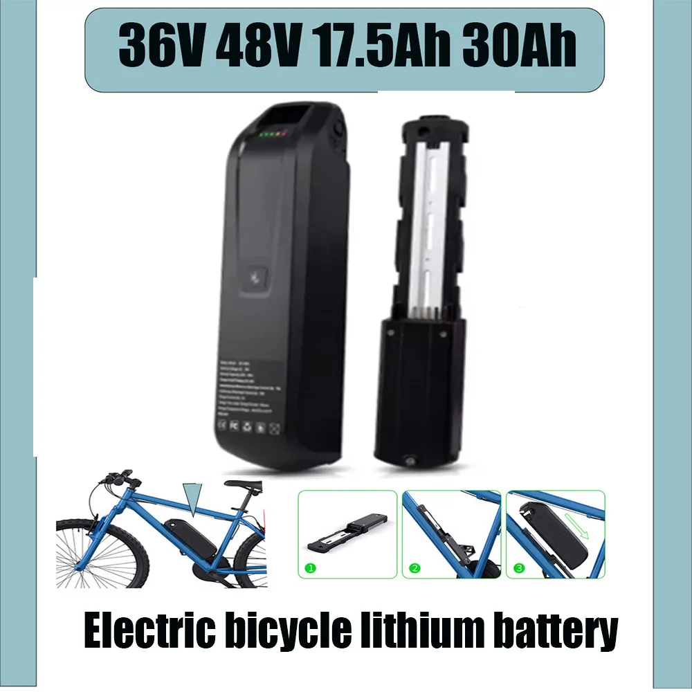 

New Hailong 48V 36v Down Tube High quality Batteries 20Ah 30Ah 40Ah for Isinwheel M10 Jasion RetroVolt battery + charger