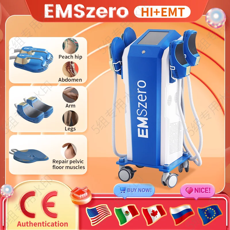 Professional Emszero Body Sculpt Machine Neo RF EMS Slimming Device for Muscle Stimulation Hiemt Fat Reduction CE Certified