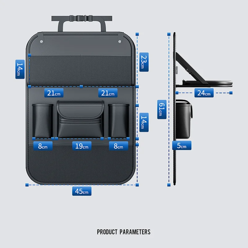 Truck Storage Behind Seat Back Car Organizers With Tablet Holder Car Seat Tray Table