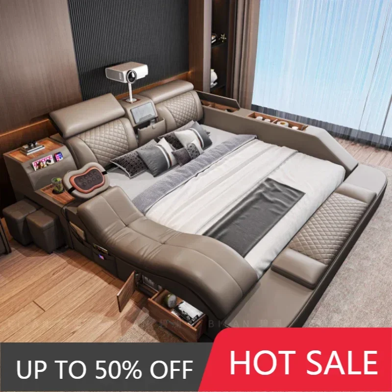 

Furniture Bed Smart Monster Frame Mattress Storage Beds Size Murphy Full Luxury Double Bed Container Twin Bedroom Furniture