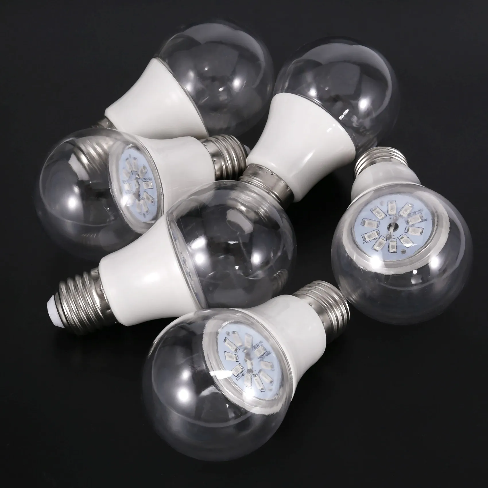 GOOD-6Pcs RZWD144 E27 5W 식물 조명 LED 스마트 램프 AC100-265V 전구