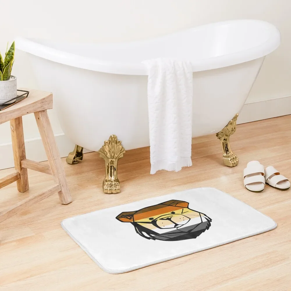 

Robust Bear Flag Bath Mat For Toilet Bath Carpet Bathroom Slip Mat